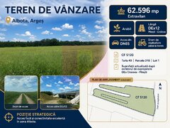 Teren 6,26 ha langa DEx12 Pitesti